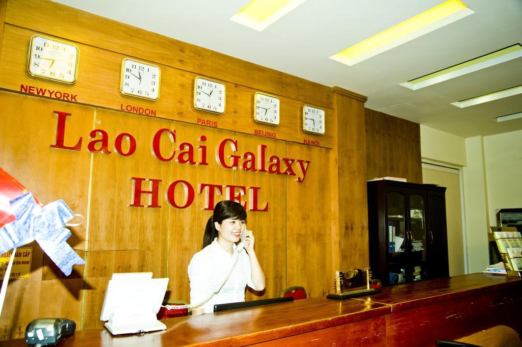 Lao Cai Galaxy Hotel Exteriör bild