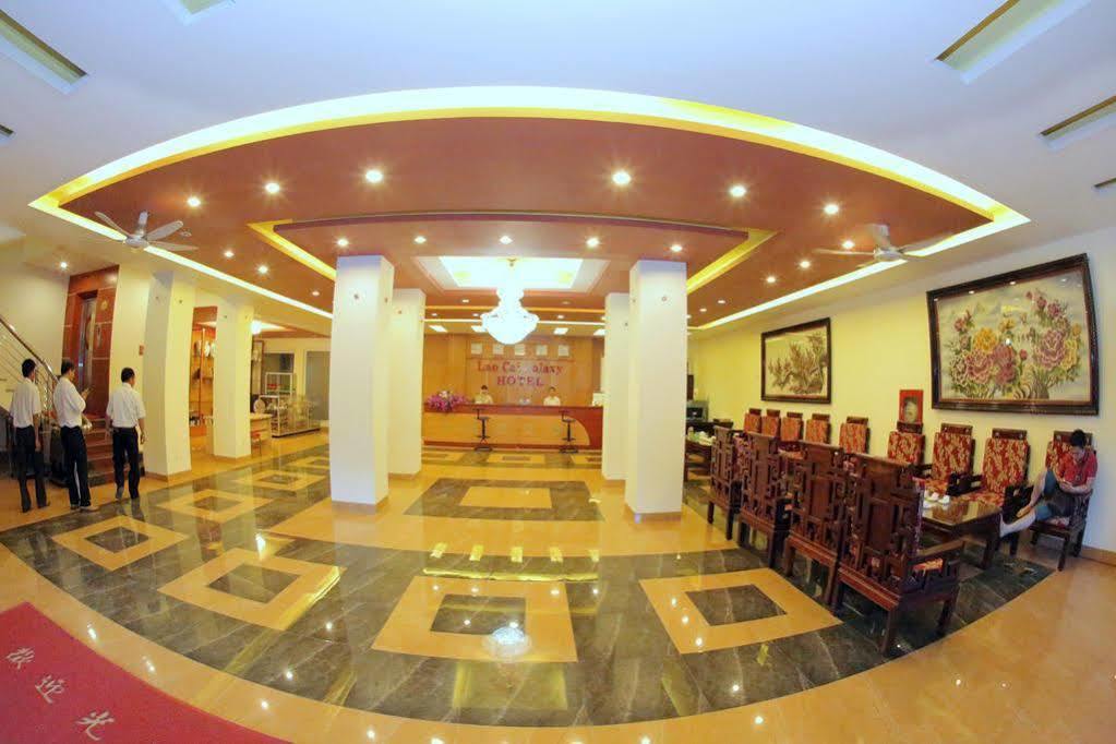 Lao Cai Galaxy Hotel Exteriör bild